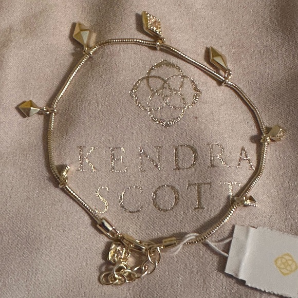 Kendra Scott Gold Charm Bracelet - Picture 6 of 7